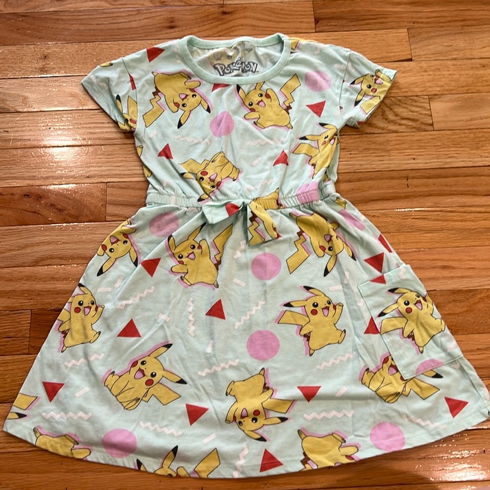 Girls Pokémon Pikachu Dress 6X